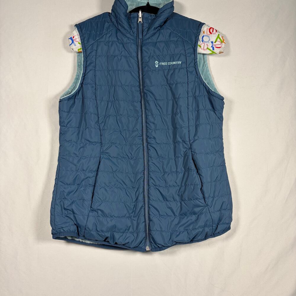 Free country Blue women's Vest